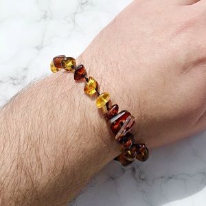 💥 Amber Bead Bracelet